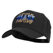 I'd Rather Be Ghost Hunting in Halloween Embroidered Six Panels Pro Style Cap - Black OSFM