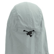 Stonehenge Embroidered Mens UV 50+ Drawstring Flap Cap - Grey OSFM