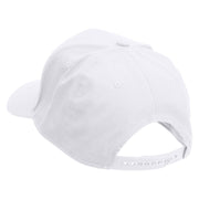 I'd Rather Be Ghost Hunting in Halloween Embroidered Six Panels Pro Style Cap - White OSFM