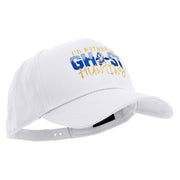 I'd Rather Be Ghost Hunting in Halloween Embroidered Six Panels Pro Style Cap - White OSFM