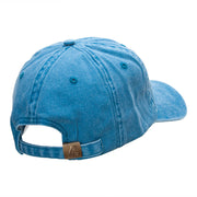 The Dolphin Embroidered Pigment Dyed Wash Caps