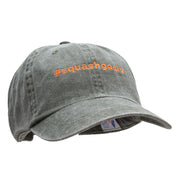 Fall Squash Goals Embroidered Wash Cap