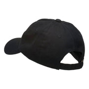 Q Heart Symbol Embroidered Washed Cap