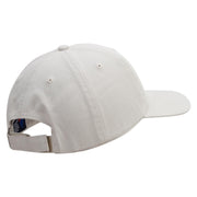 Aztec Embroidered Low Profile Dyed Cotton Twill Cap - Putty OSFM