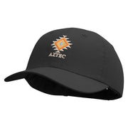 Aztec Embroidered Low Profile Dyed Cotton Twill Cap - Black OSFM