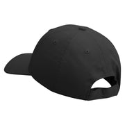 Aztec Embroidered Low Profile Dyed Cotton Twill Cap - Black OSFM