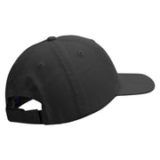 Aztec Embroidered Low Profile Dyed Cotton Twill Cap - Black OSFM