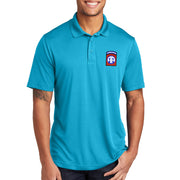 82nd Airbourne Army Graphic Design PosiCharge Competitor Polo Tee Shirt