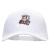 King of Cards Embroidered Solid Cotton Prostyle Twill Mesh Cap