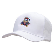 King of Cards Embroidered Solid Cotton Prostyle Twill Mesh Cap