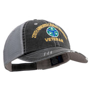 U.S. Army 278th Armored Cavalry Regiment Embroidered Low Profile Special Cotton Mesh Cap - Black OSFM