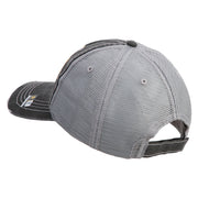 U.S. Army 30th Armored Brigade Embroidered Low Profile Special Cotton Mesh Cap - Black OSFM