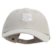 Apache Embroidered Pigment Dyed Wash Caps - Putty OSFM