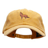 Coyote Howl Embroidered Unstructured Cotton Cap