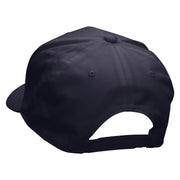 Dive Embroidered Unstructured Cotton Twill Washed Cap - Navy OSFM