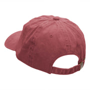 Coyote Howl Embroidered Unstructured Cotton Cap