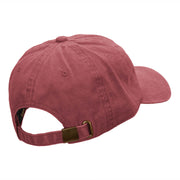 Coyote Howl Embroidered Unstructured Cotton Cap