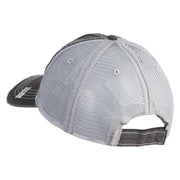 U.S. Army 5th Infantry Division Embroidered Low Profile Special Cotton Mesh Cap - Black OSFM