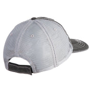 U.S. Army 5th Infantry Division Embroidered Low Profile Special Cotton Mesh Cap - Black OSFM