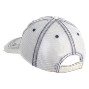 U.S. Army 5th Infantry Division Embroidered Low Profile Special Cotton Mesh Cap - Putty OSFM