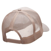 Kayaking Paddles Embroidered Solid Cotton Twill Mesh Prostyle Cap - Khaki OSFM