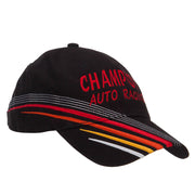 Champion Auto Racing Embroidered Deluxe Cap