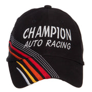 Champion Auto Racing Embroidered Deluxe Cap