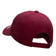 Barber Embroidered Unstructured Cotton Twill Washed Cap