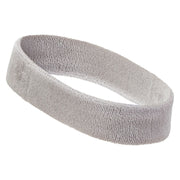 Yosemite Logo Embroidered Head Bands (terry) - Grey OSFM