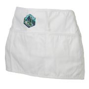 Machu Picchu Landscape Embroidered 3 Pockets Chef's Apron - White OSFM