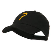 Question Mark Embroidered Cap