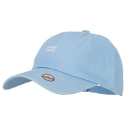 Aquarius Zodiac Sign Embroidered Unstructured Cap