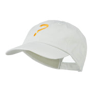 Question Mark Embroidered Cap