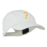 Question Mark Embroidered Cap