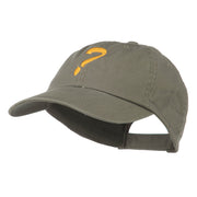 Question Mark Embroidered Cap