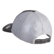 U.S. Army 8th Infantry Division Embroidered Low Profile Special Cotton Mesh Cap - Black OSFM