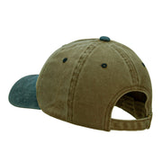 Minimalist Lion Outline Embroidered Unstructured Cotton Cap