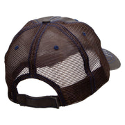 Papaya Embroidered Low Profile Special Cotton Mesh Cap - Brown OSFM