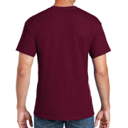 Bowser Designed Big Size Cotton Polyester DryBlend T-Shirt - Maroon S