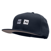 Rage Quit Embroidered Prostyle Snapback - Navy OSFM