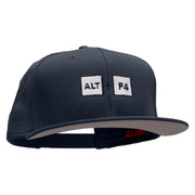 Rage Quit Embroidered Prostyle Snapback - Navy OSFM