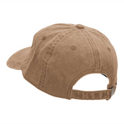 Minimal German Shepherd Embroidered Unstructured Cotton Cap