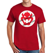 Bowser King Koopa Big Size Cotton Polyester DryBlend T-Shirt