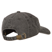 Camera Design Photographer Embroidered Washed Cotton Twill Cap