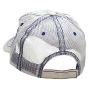 Go To Jail Embroidered Low Profile Special Cotton Mesh Cap - Putty OSFM