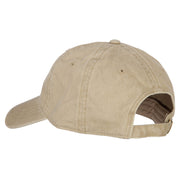 Camera Design Photographer Embroidered Washed Cotton Twill Cap