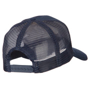 Gramps Embroidered Solid Cotton Mesh Pro Cap