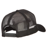 Gramps Embroidered Solid Cotton Mesh Pro Cap