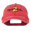 Race 2 Win Embroidered Washed Cap