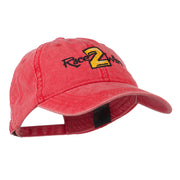 Race 2 Win Embroidered Washed Cap